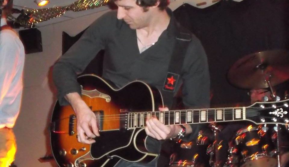 Guitarist Arron Storey with Undercover