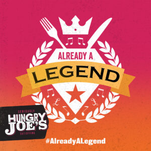 Hungry Joe's #AlreadyALegend - Words & Music by Arron Storey